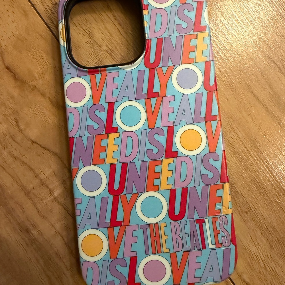 The Beatles 'All You Need Is Love' Multicolor Phone Case - Picture 2 of 5